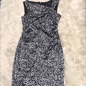 Stretch Satin pin-up Midi Dress